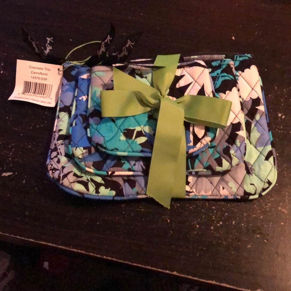 Vera Bradley cosmetic bags in Camofloral